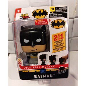 DC Lock N' Roll Pals Morph BATMAN 2-in-1 Hybrid Figure on Vehicle, BRAND NEW!!!